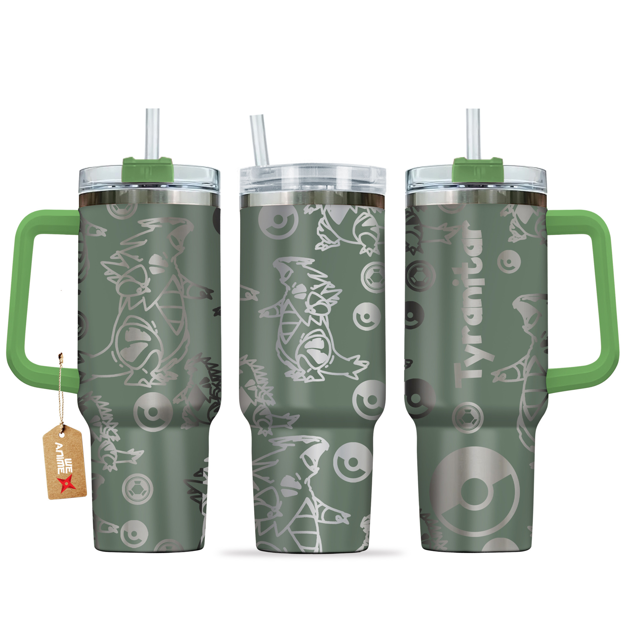 Tyranitar Pokemon Anime Custom Stanley Cup 40 oz 30 oz Tumbler With HandleTVC2301141
