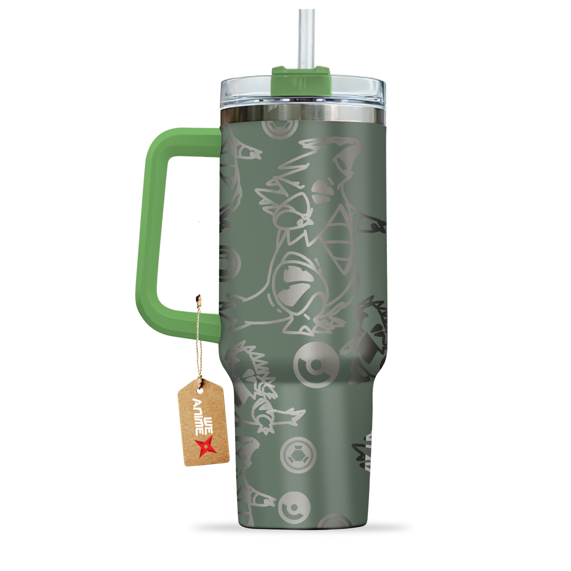 Tyranitar Pokemon Anime Custom Stanley Cup 40 oz 30 oz Tumbler With HandleTVC2301141 - Image 3