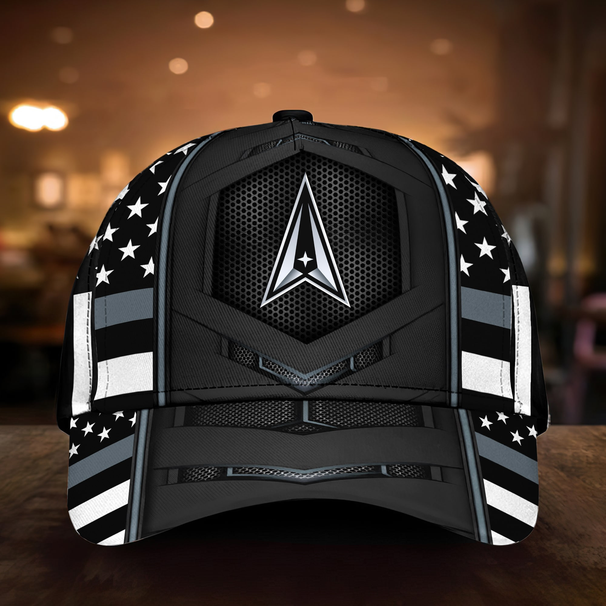 U.S Space Force Veteran 3D Cap Trucker Hats Custom Hats Gifts For Men & Women