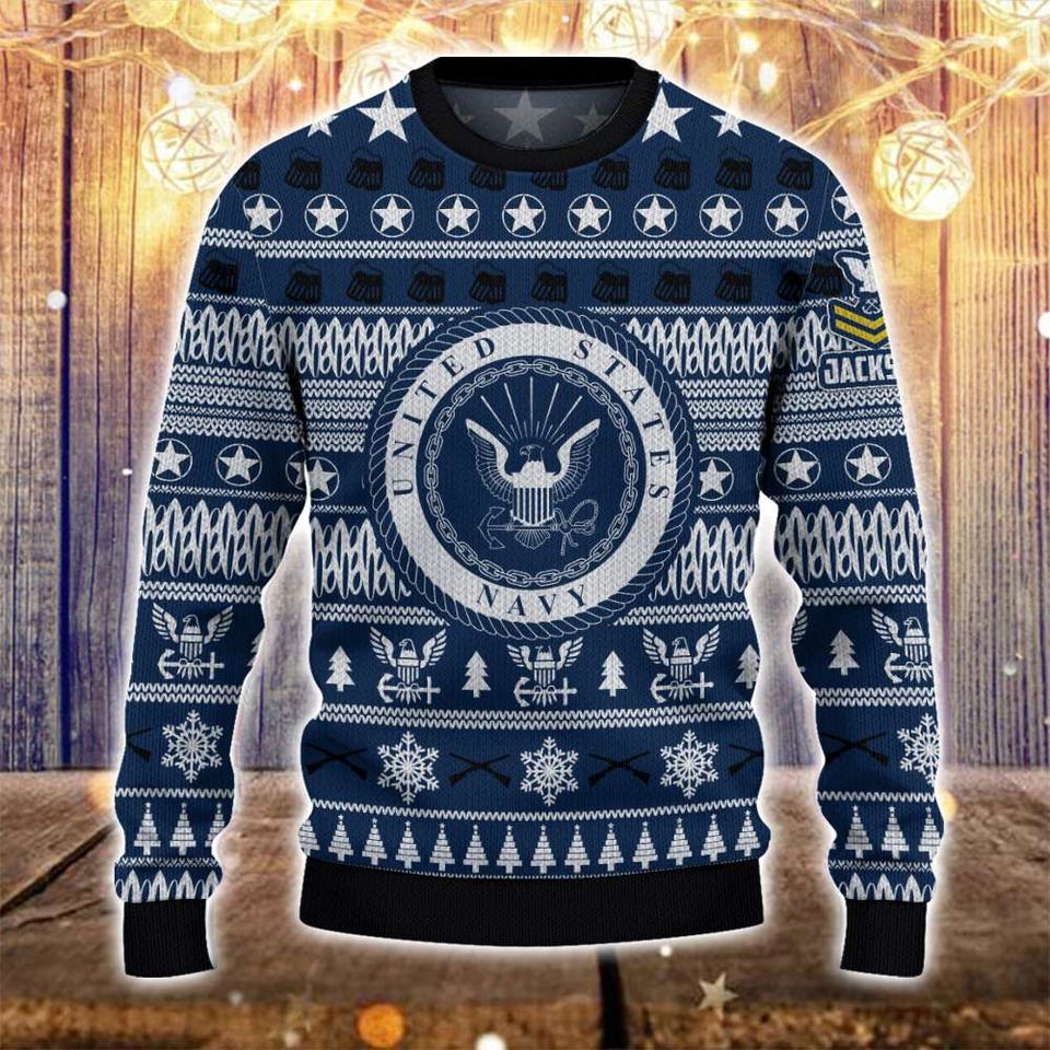 U.S. Navy Christmas Sweater