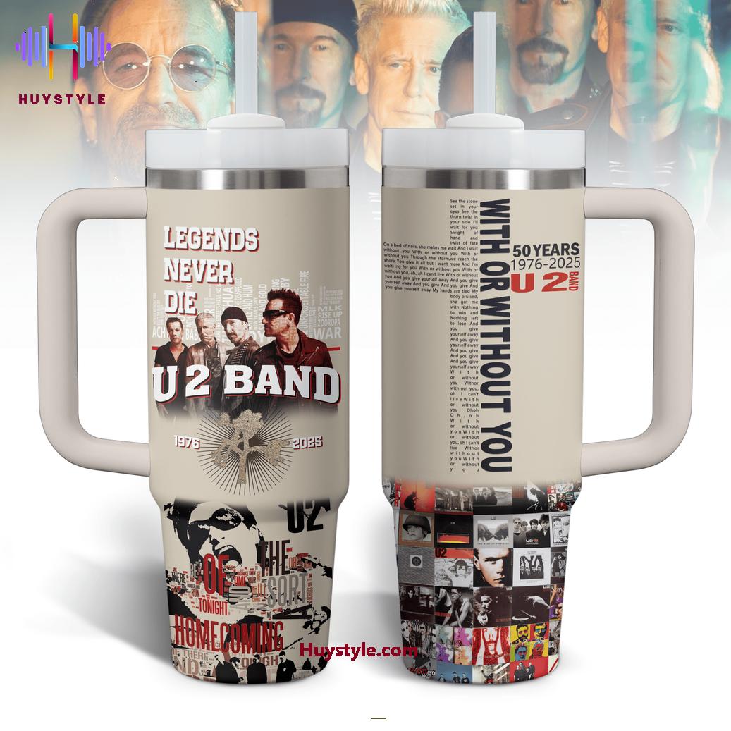 U2 Music Custom Stanley Cup 40 oz 30 oz Tumbler With HandleTVC2301701