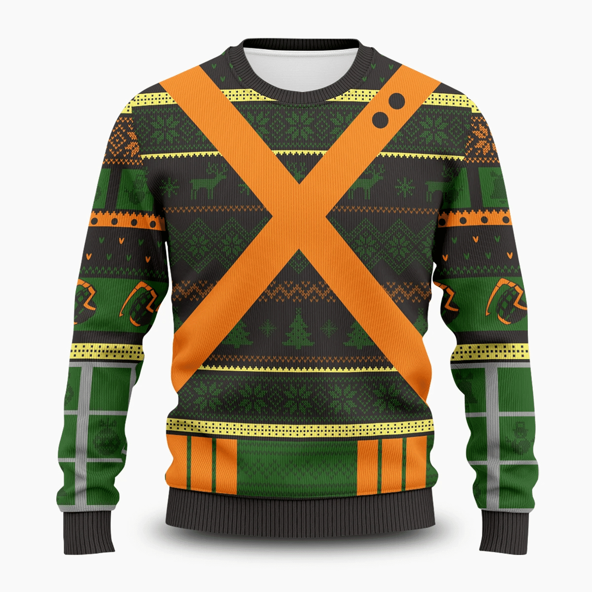 Ua High Katsuki Ugly Christmas Sweater Adult 3D Funny Matching for family