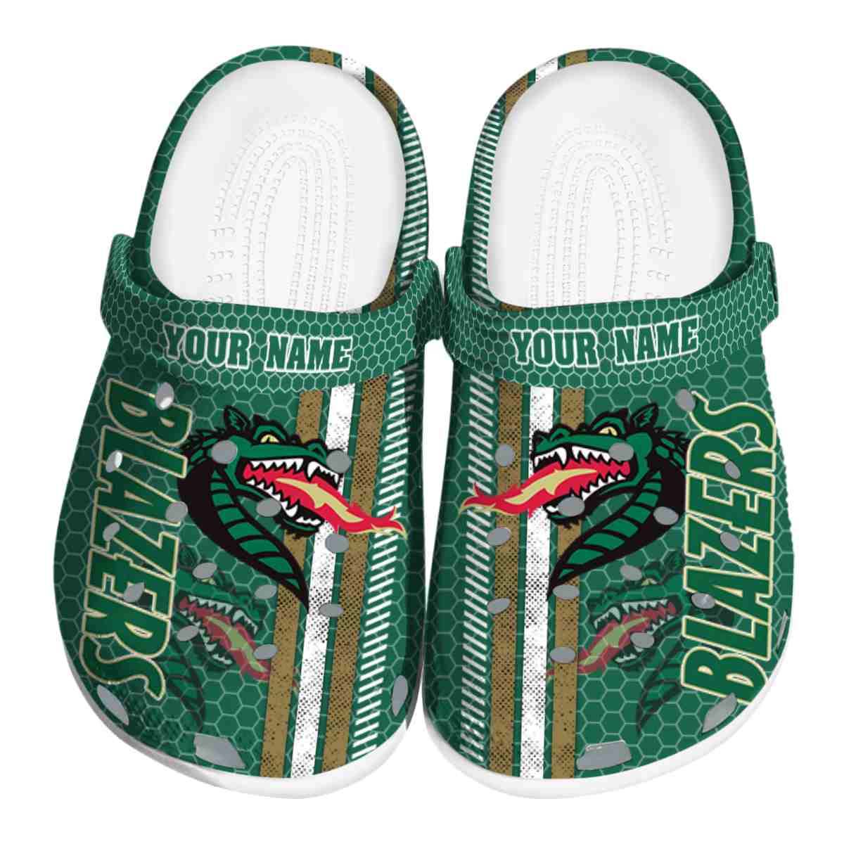 UAB Blazers NCAA Sport Crocs Crocband Clogs Shoes Comfortable For Men Women and Kids
