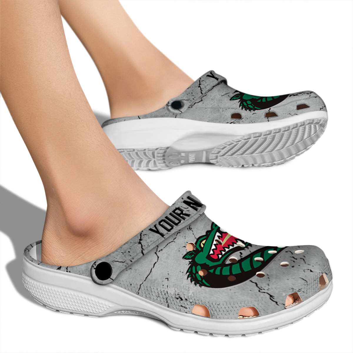 UAB Blazers NCAA Sport Crocs Crocband Clogs Shoes Comfortable For Men Women and Kids - Image 2