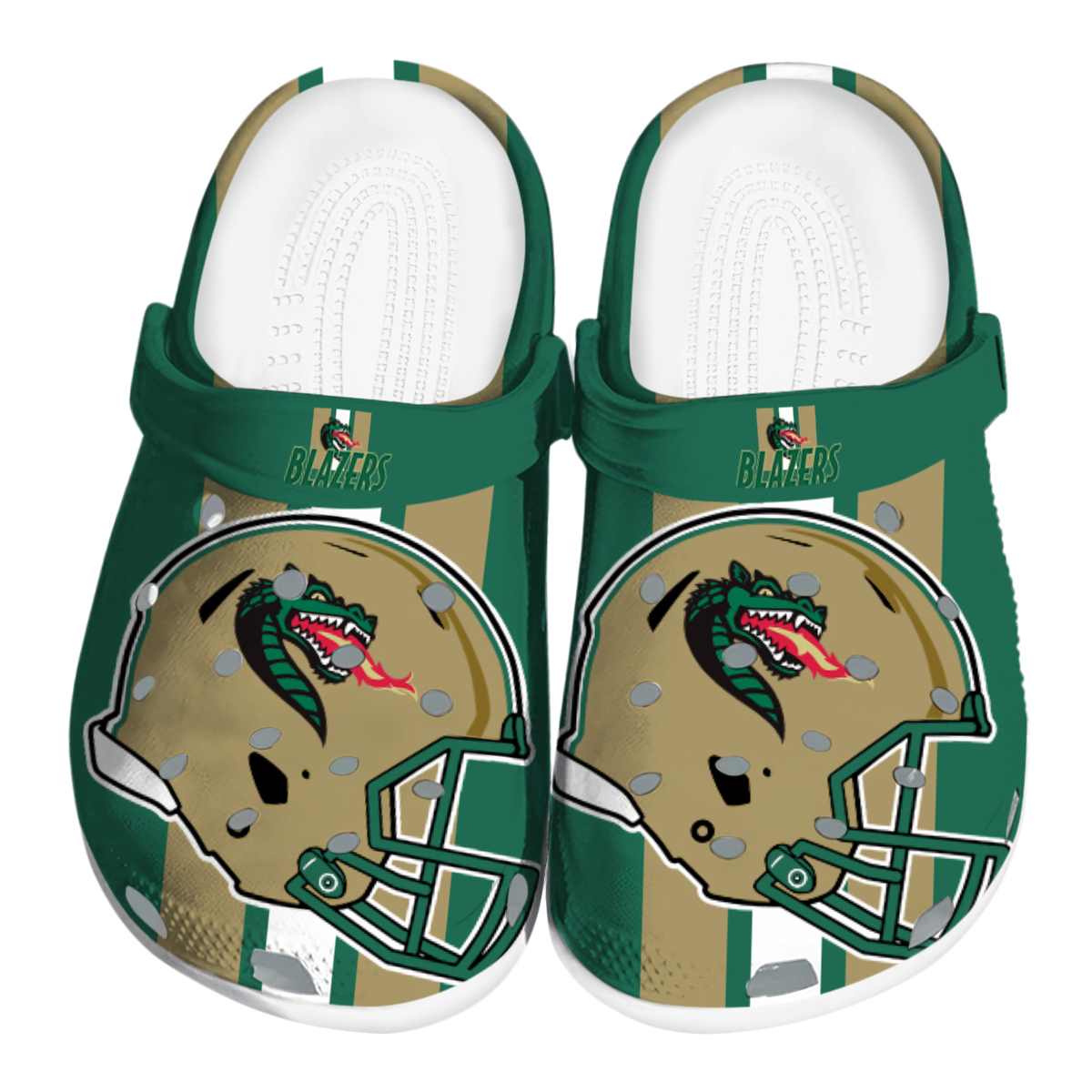 UAB Blazers NCAA Sport Crocs Crocband Clogs Shoes Comfortable For Men Women and Kids