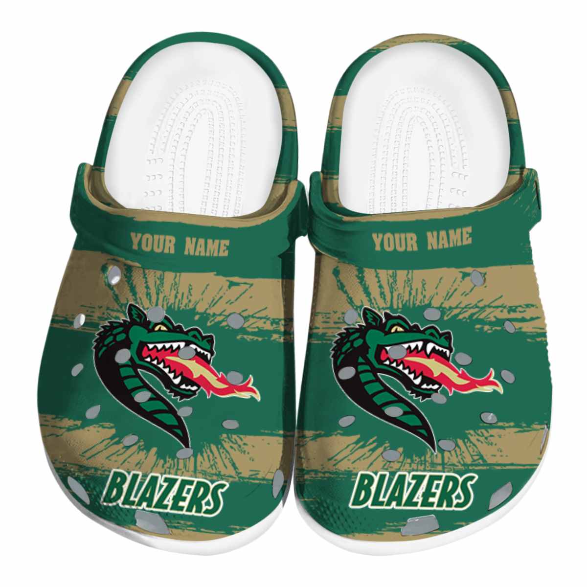 UAB Blazers NCAA Sport Crocs Crocband Clogs Shoes Comfortable For Men Women and Kids