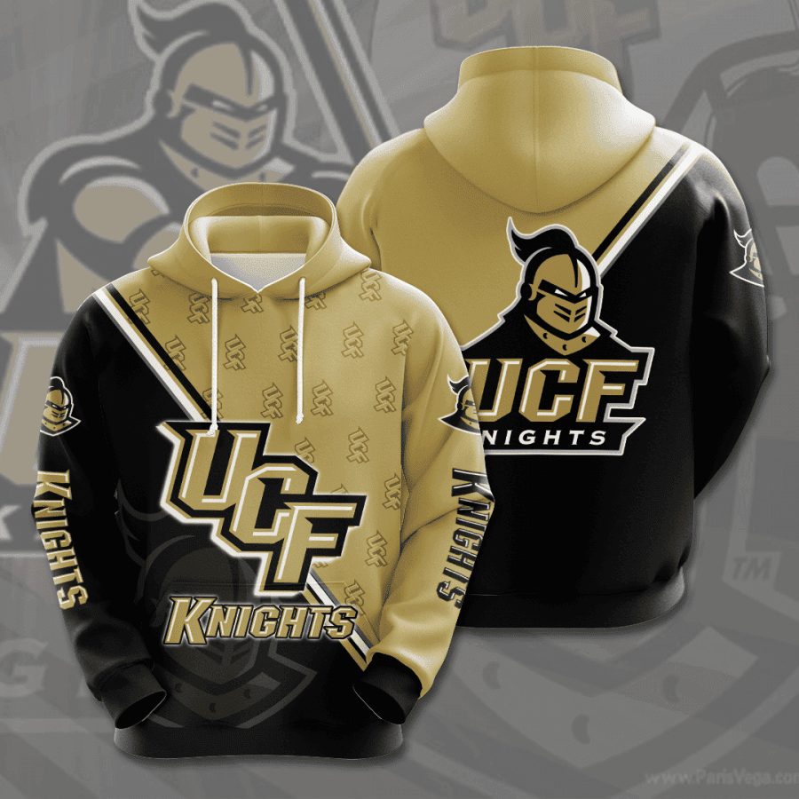 UCF 3D All Over Print Hoodie, Zip Hoodie