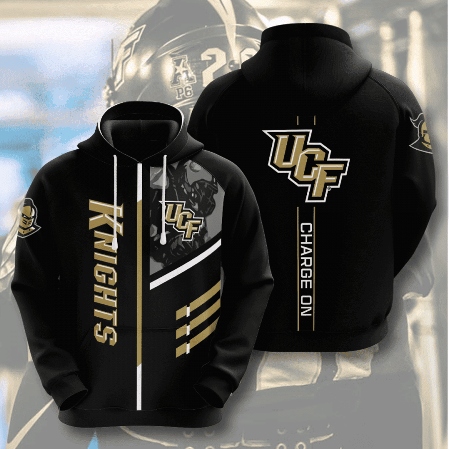 UCF Knights 3D All Over Print Hoodie, Zip Hoodie