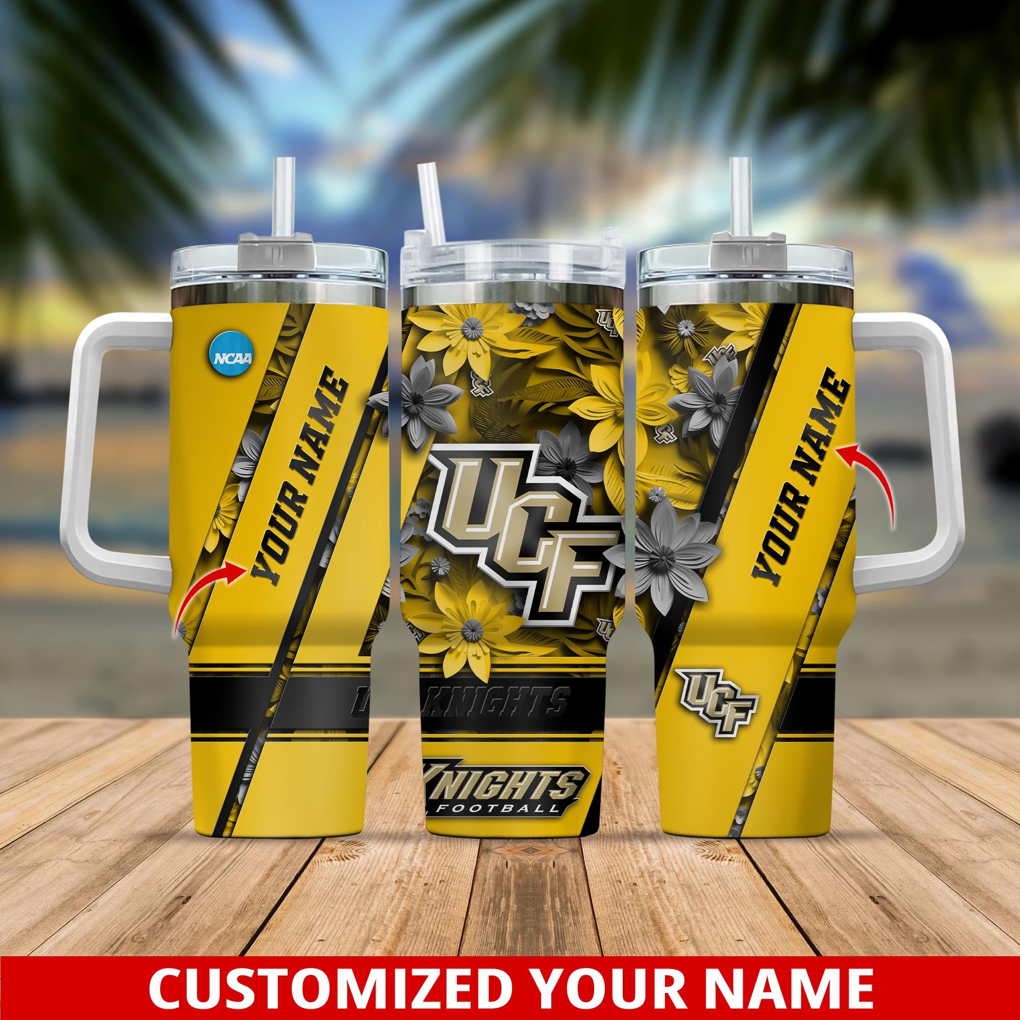 UCF Knights NCAA Custom Stanley Cup 40 oz 30 oz Tumbler With HandleTVC230102