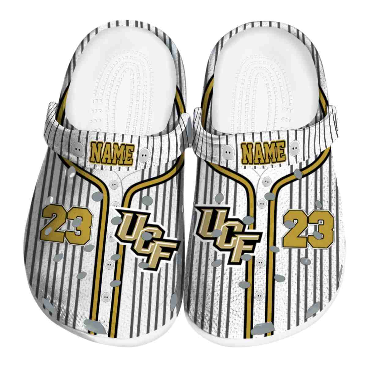 UCF Knights NCAA Sport Crocs Crocband Clogs Shoes Comfortable For Men Women and Kids