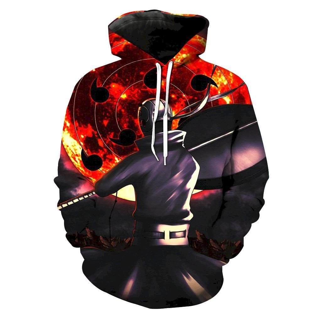 Uchiha Clan Vs Uzumaki Clan Naruto 3D All Over Print Hoodie, Zip Hoodie
