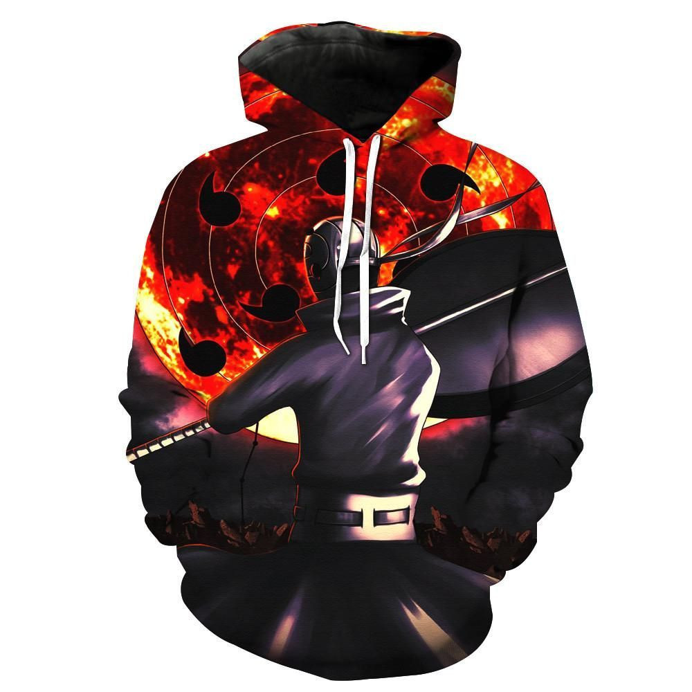 Uchiha Clan vs Uzumaki Clan Naruto 3D All Over Print Hoodie, Zip Hoodie