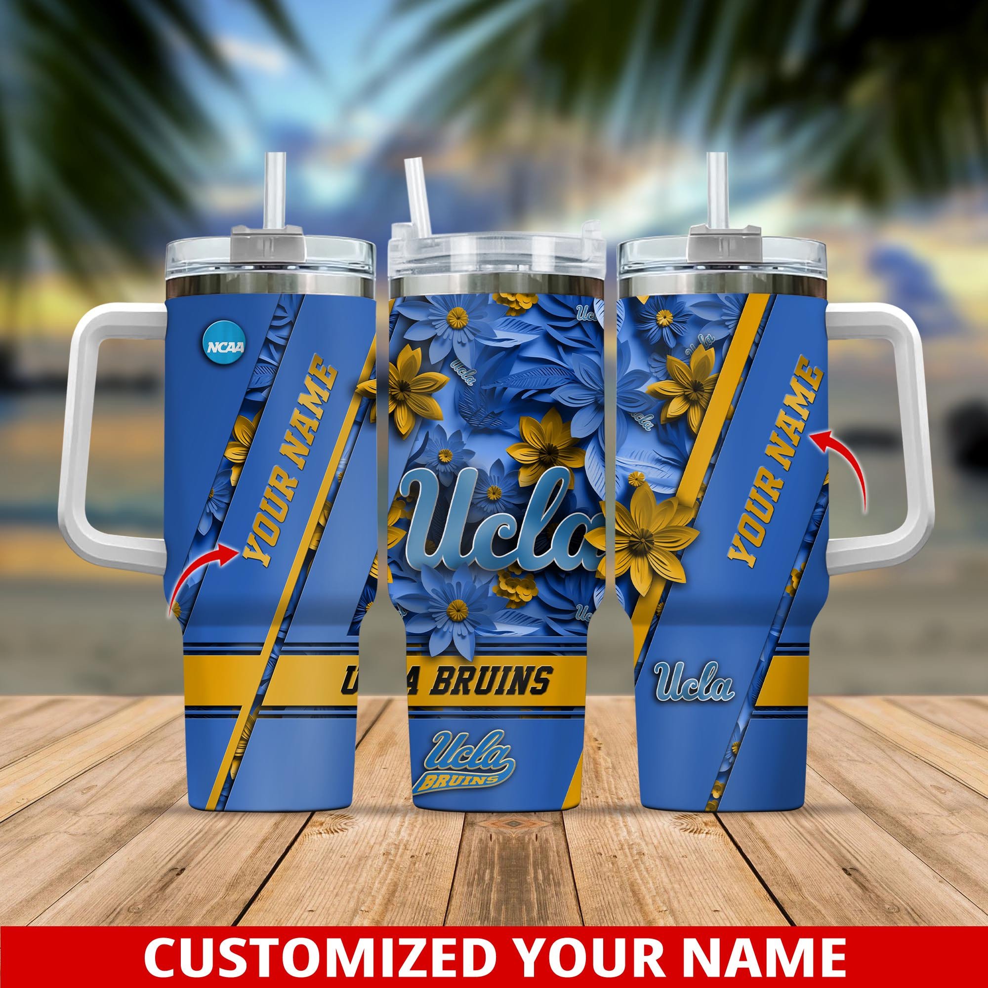 UCLA Bruins NCAA Custom Stanley Cup 40 oz 30 oz Tumbler With HandleTVC230102