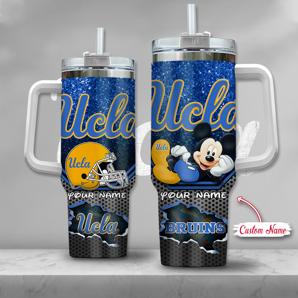 UCLA Bruins NCAA Mickey Mouse Custom Stanley Cup 40 oz 30 oz Tumbler With HandleTVC230122