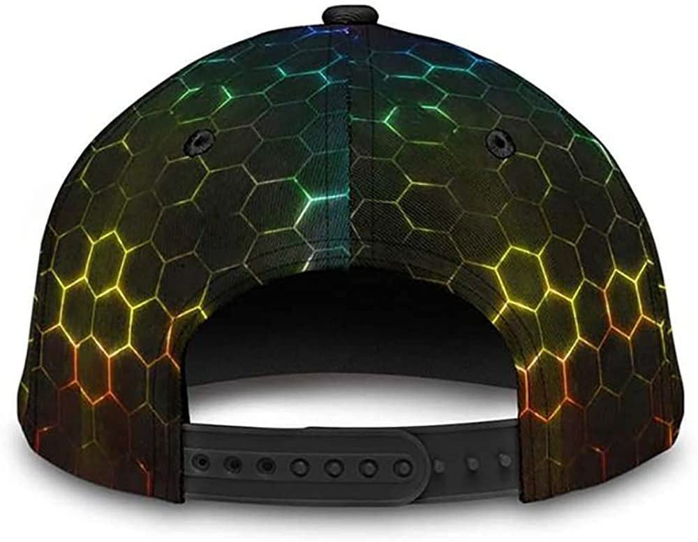 UFO LGBT Colorful Simple And Beautiful 3D Printed Unisex Hat Classic Cap for Gay LGBT Pride Trucker Hats Custom Hats Gifts For Men & Women