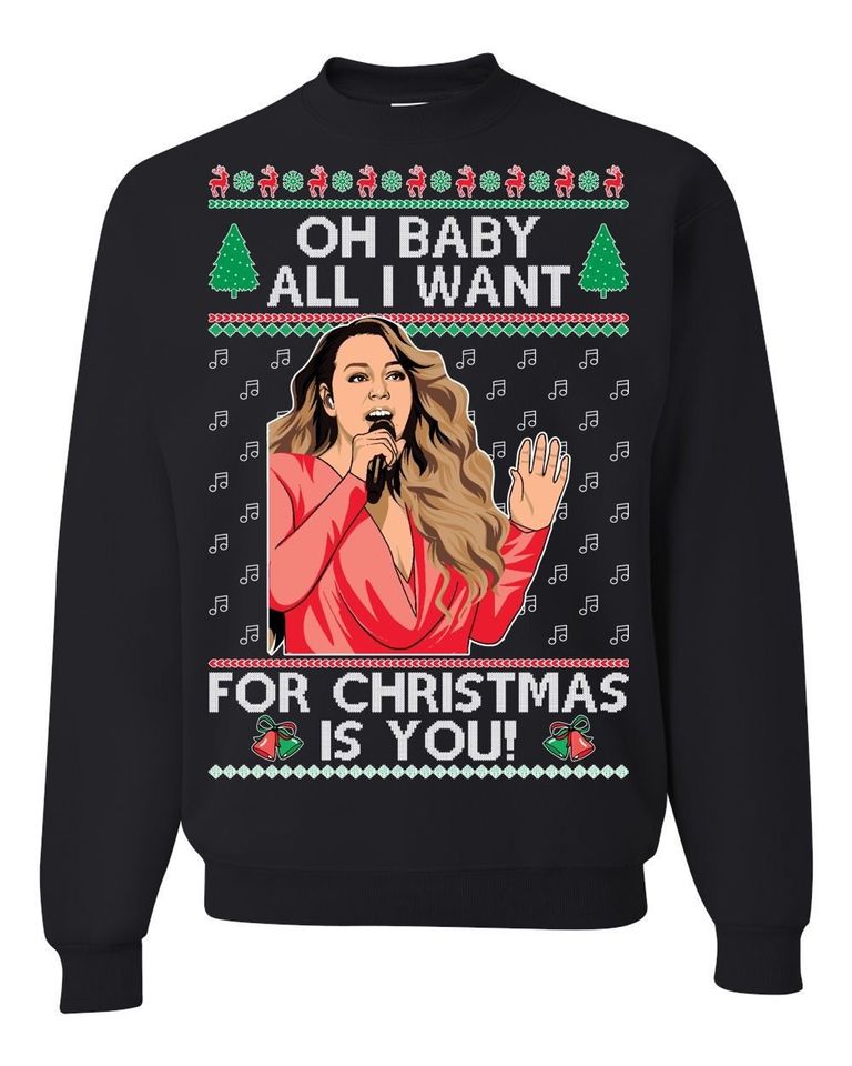Ugly Christmas Sweater All I Want For Christmas Is You Ugly Sweatshirt