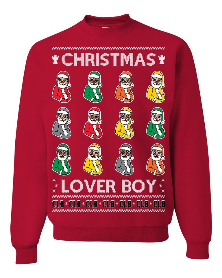 Ugly Christmas Sweater Christmas Lover Boy Unisex Sweatshirt - Image 3