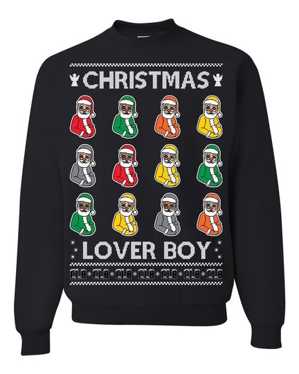 Ugly Christmas Sweater Christmas Lover Boy Unisex Sweatshirt - Image 4