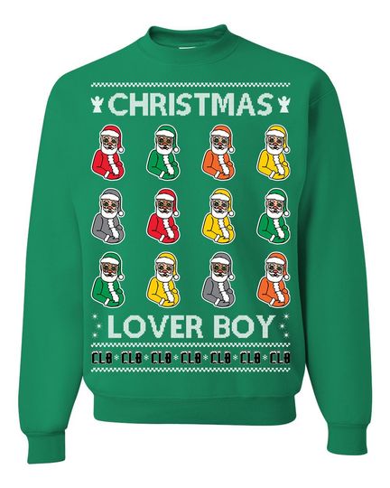 Ugly Christmas Sweater Christmas Lover Boy Unisex Sweatshirt - Image 5