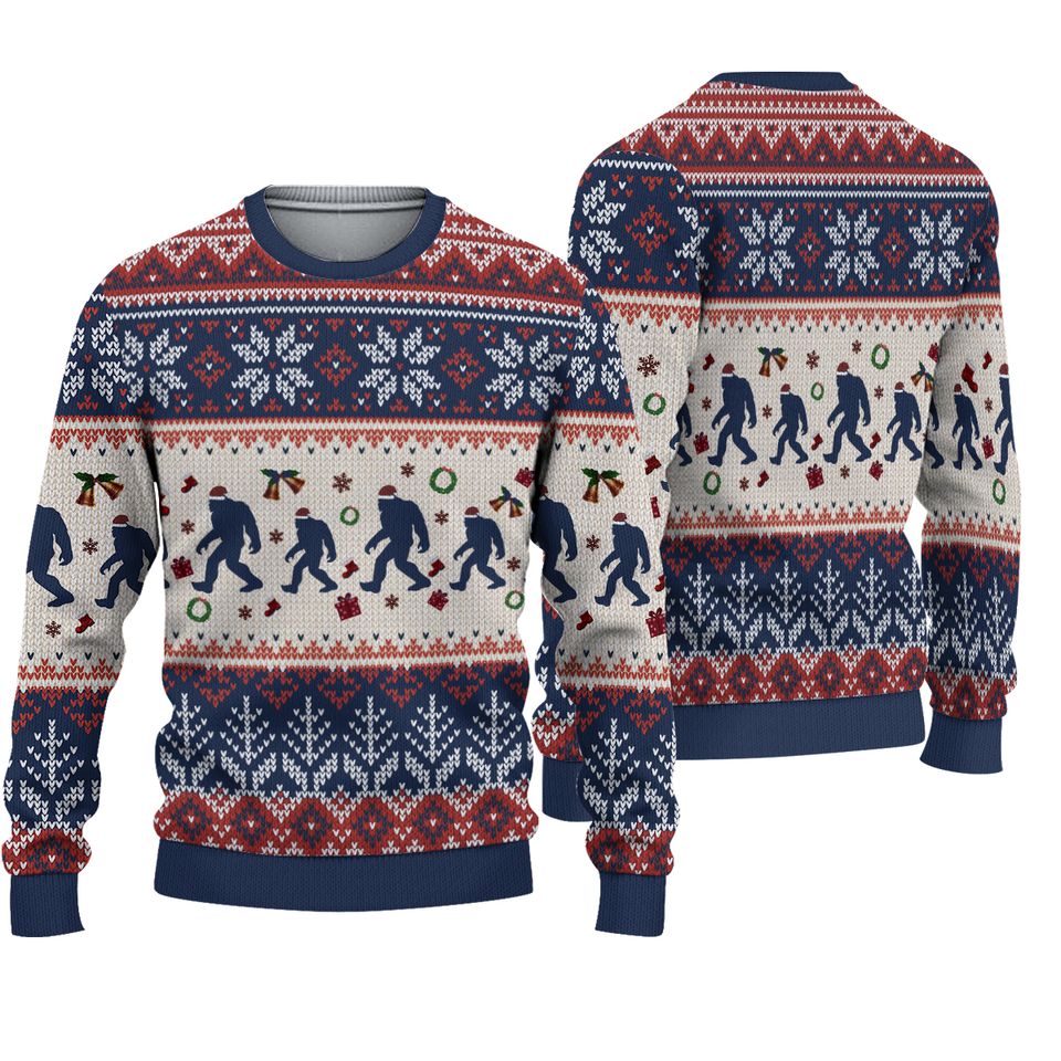 Ugly Christmas Sweater, Christmas Tree Ugly Sweater For Men & Women