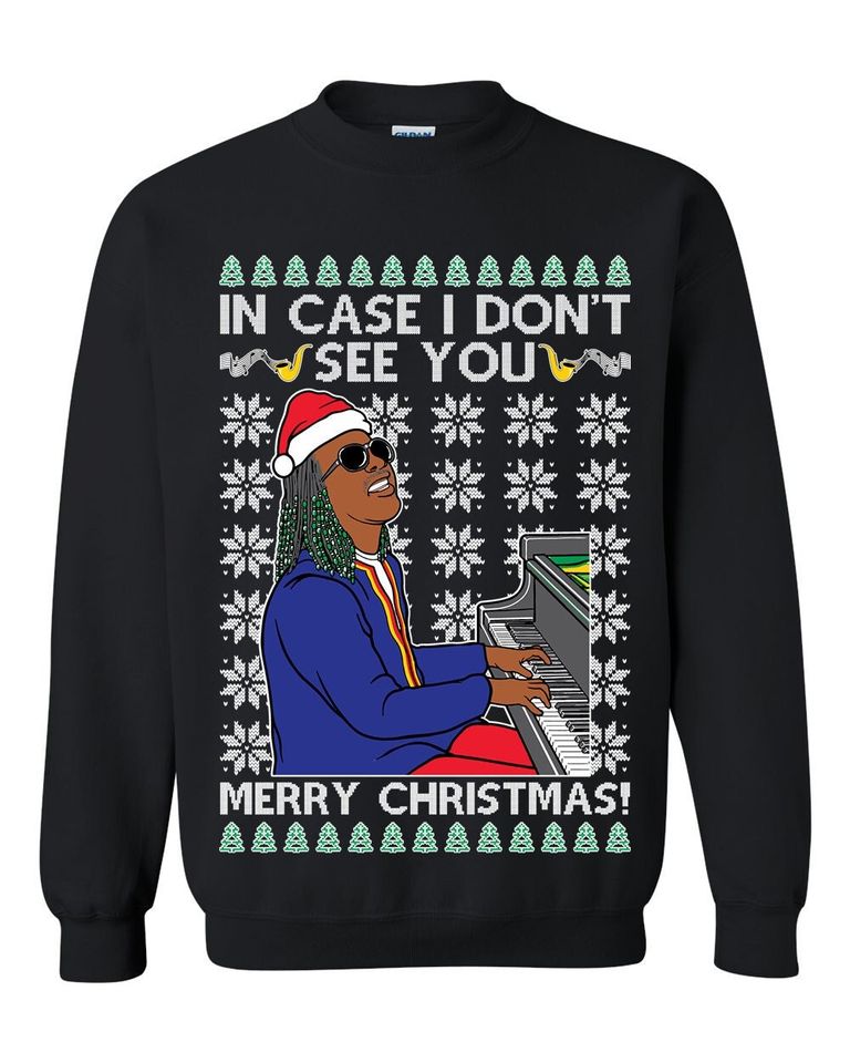 Ugly Christmas Sweater In Case I Don't See You Merry Christmas