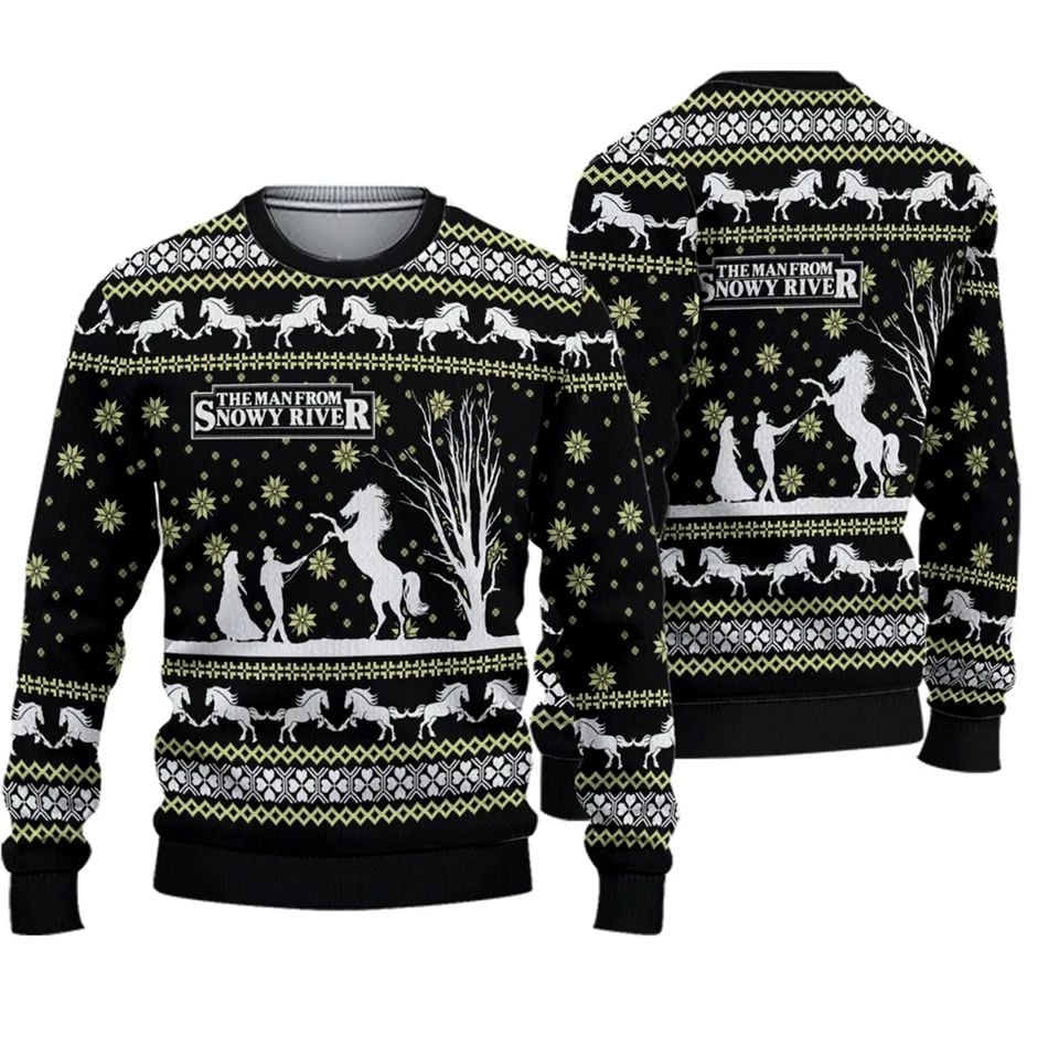 Ugly Christmas Sweater The Man From Snowy River Movie