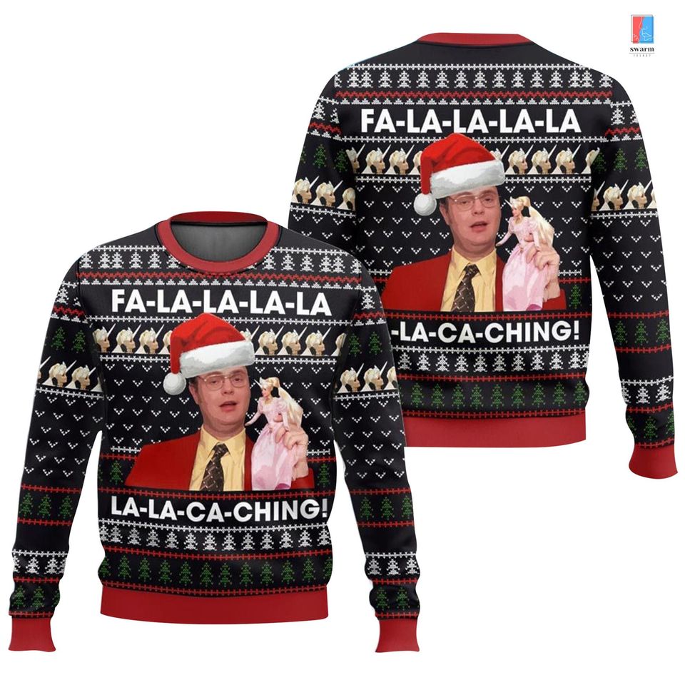 Ugly Christmas Sweater - The Office Dw Schrute Design