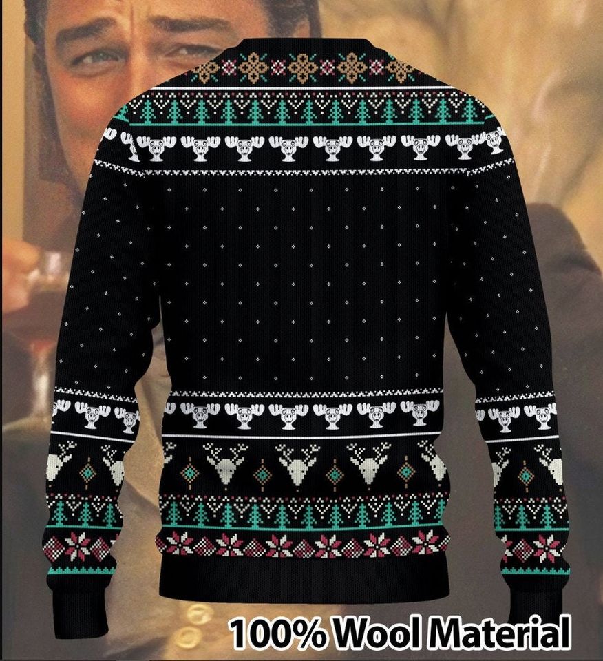 Ugly Christmas Sweater When They Realize The Eggnog Is Spiked 3D Sweater - Image 2