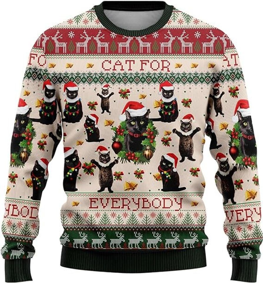 Ugly Christmas Sweaters for Women - Santa Claus - Image 5