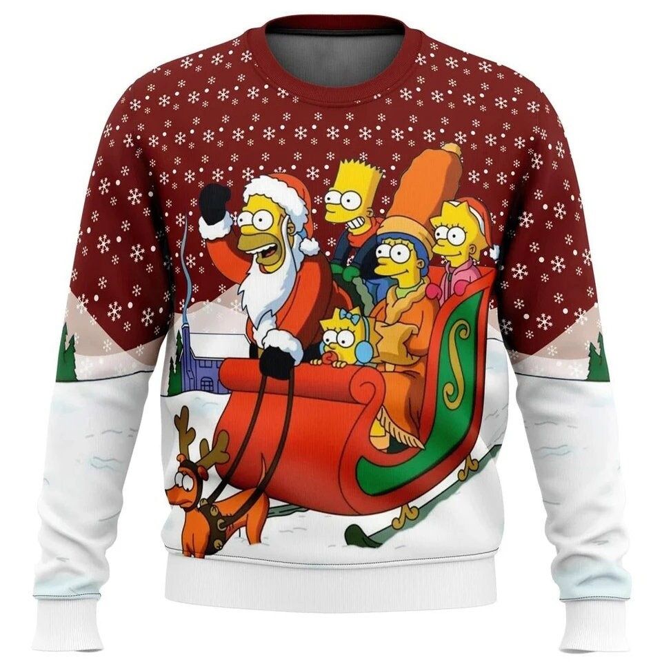 Ugly Christmas Sweaters Santa Claus Sweater