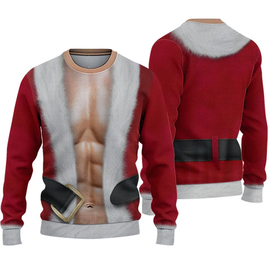 Ugly Christmas sweatshirt, Merry liftmas ugly 3D Sweater