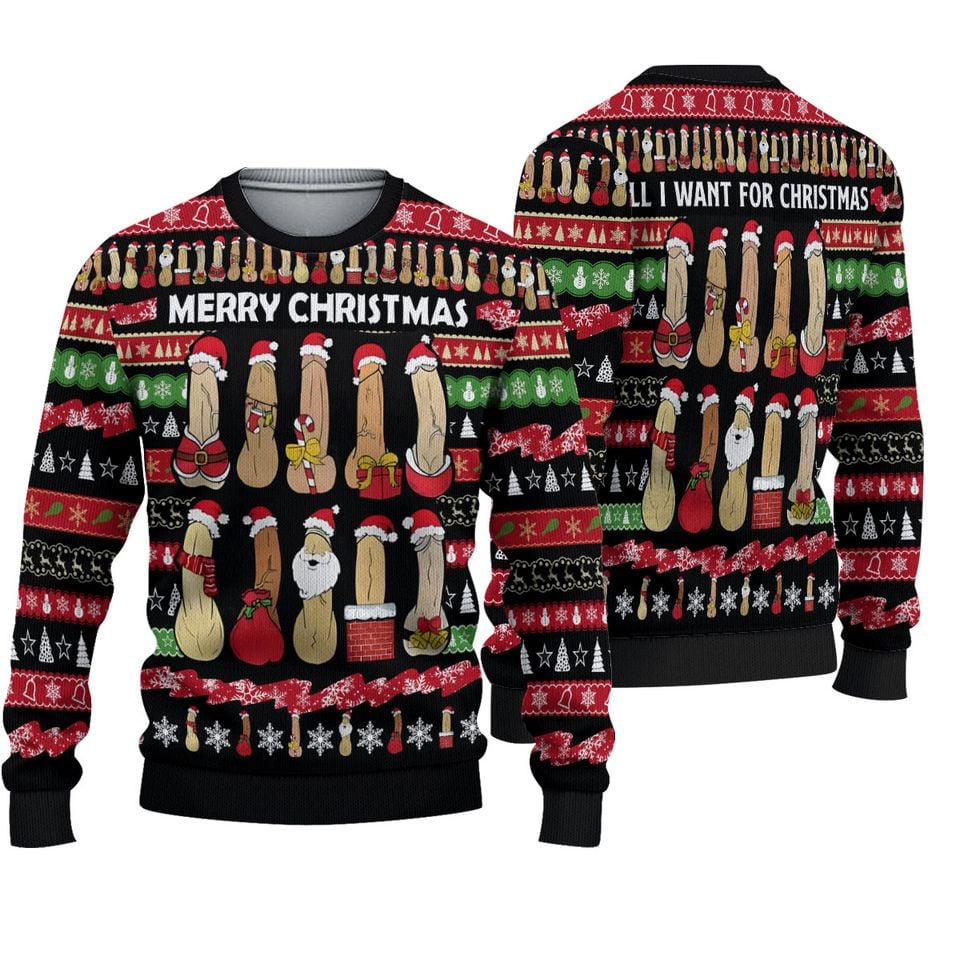 Ugly Cockmas Christmas Sweater, Xmas Sweater,