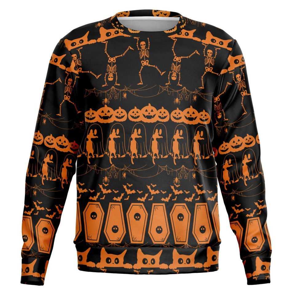 Ugly Halloween Sweater - Spooky Season Sweatshirt