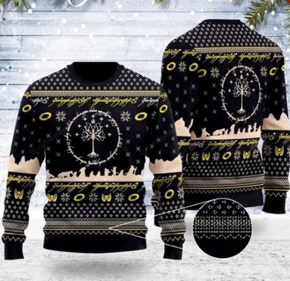 Ugly Knitted Christmas Sweater, Xmas Sweater