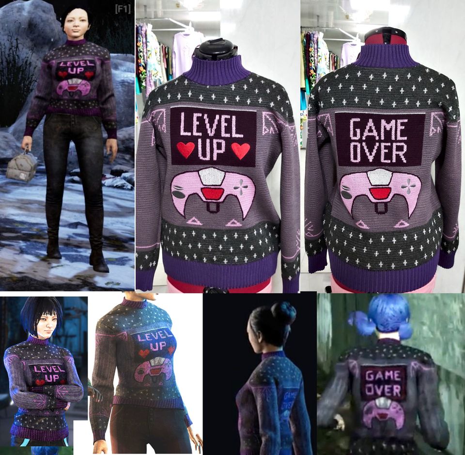 UGLY SWEATER, Feng Min's Sweater, Women's woolen sweater - Image 3