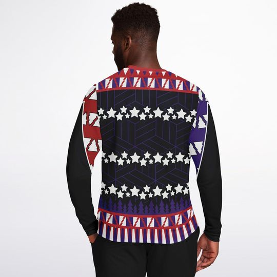 Ugly Sweater: Make Christmas Great Again Sweatshirt - Image 19