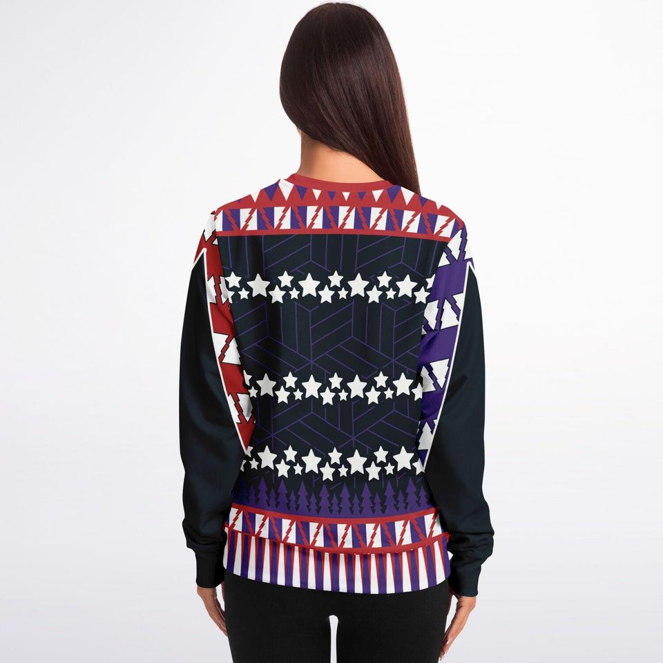 Ugly Sweater: Make Christmas Great Again Sweatshirt - Image 5