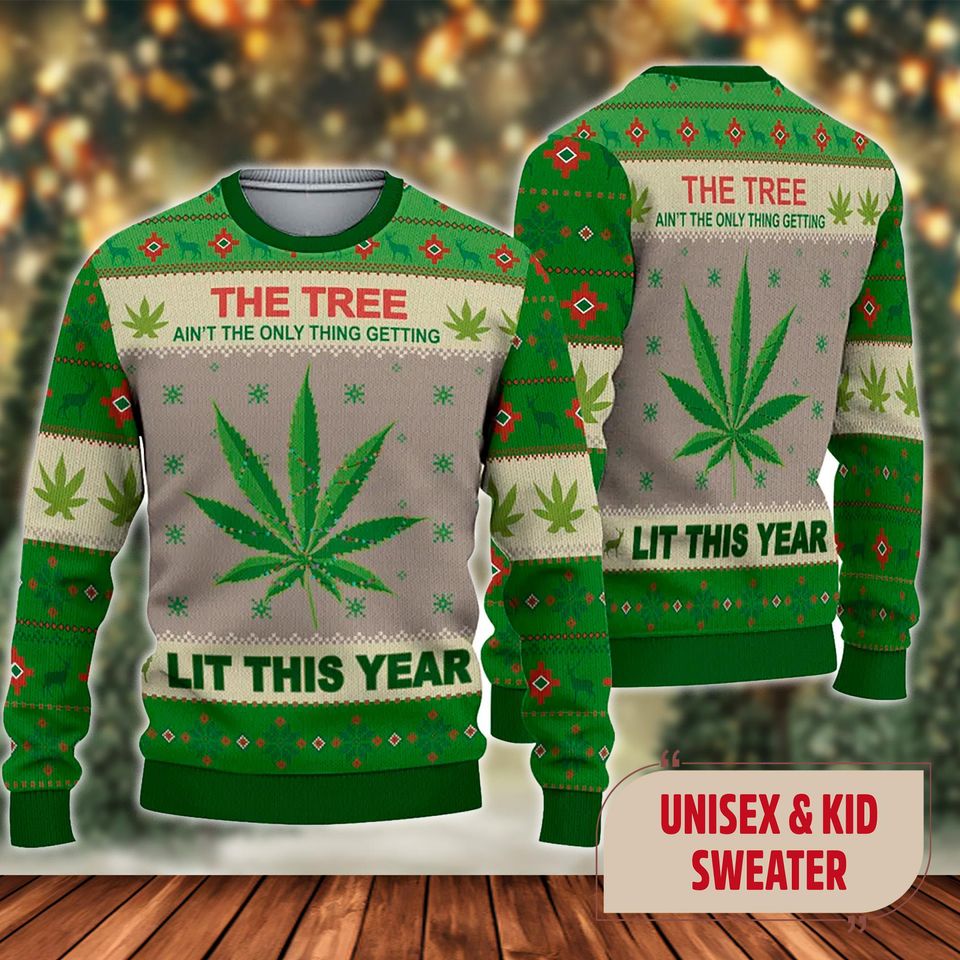 Ugly Xmas Sweater - Funny Tree Song Sweatshirt