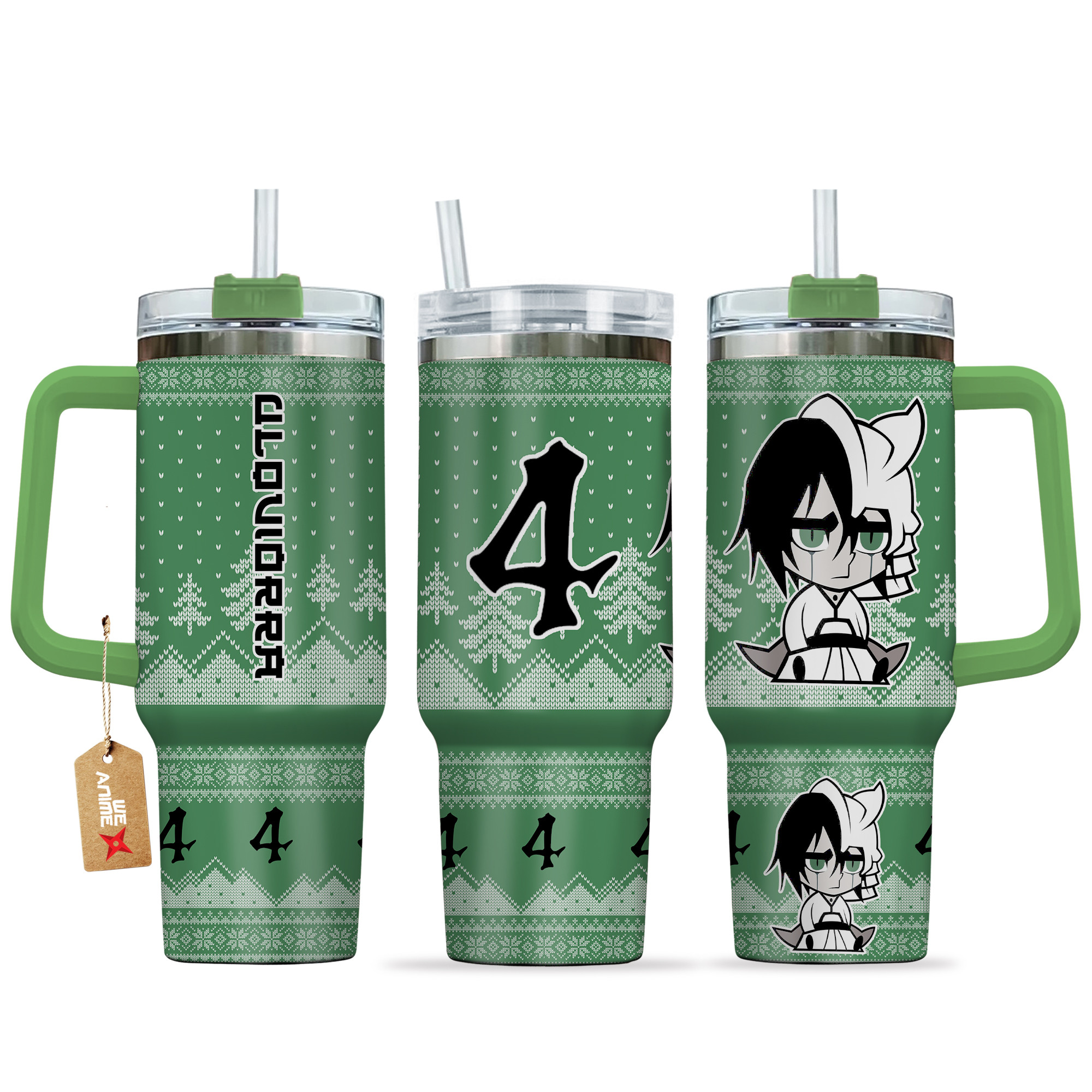 Ulquiorra Cifer Bleach Anime Custom Stanley Cup 40 oz 30 oz Tumbler With HandleTVC2301163