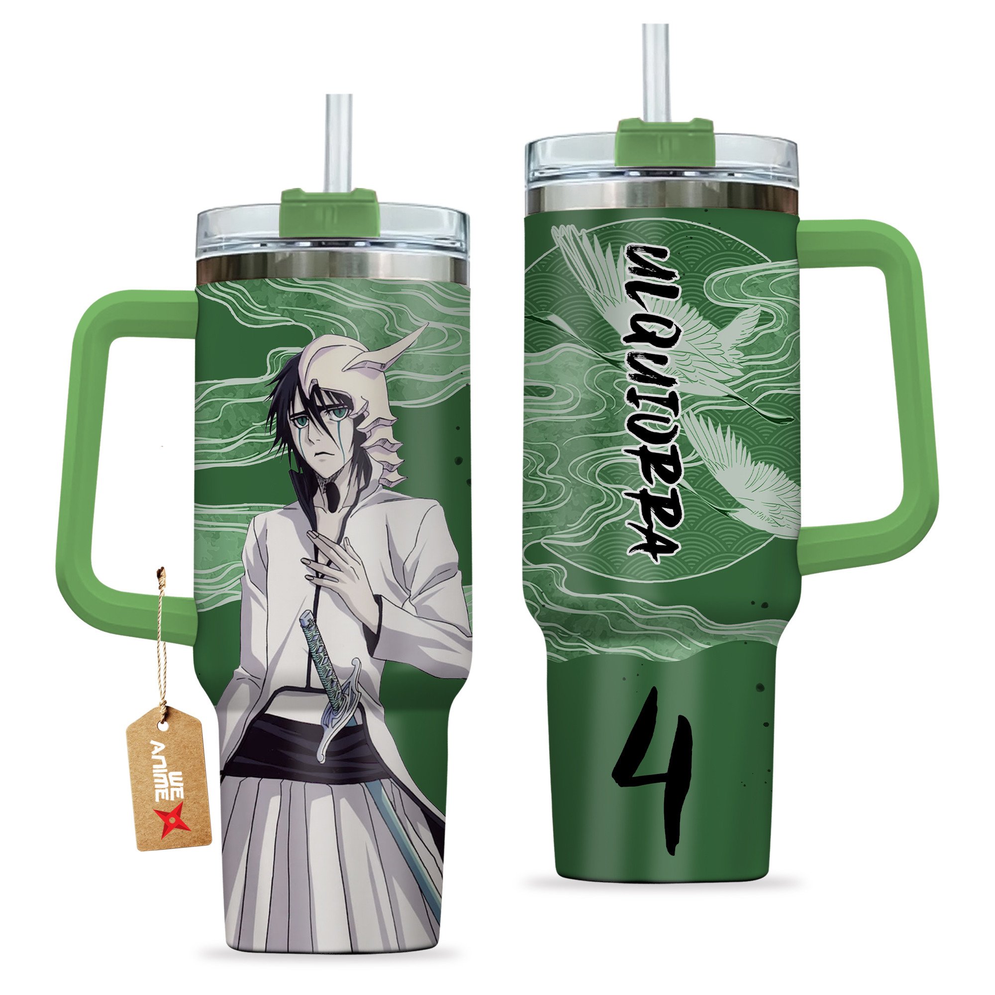 Ulquiorra Cifer Bleach Anime Custom Stanley Cup 40 oz 30 oz Tumbler With HandleTVC2301206