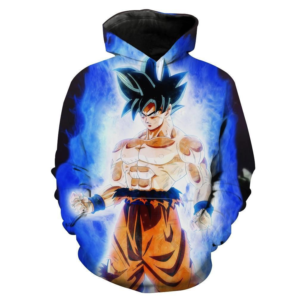 Ultra Instinct Goku 3D All Over Print Hoodie, Zip Hoodie