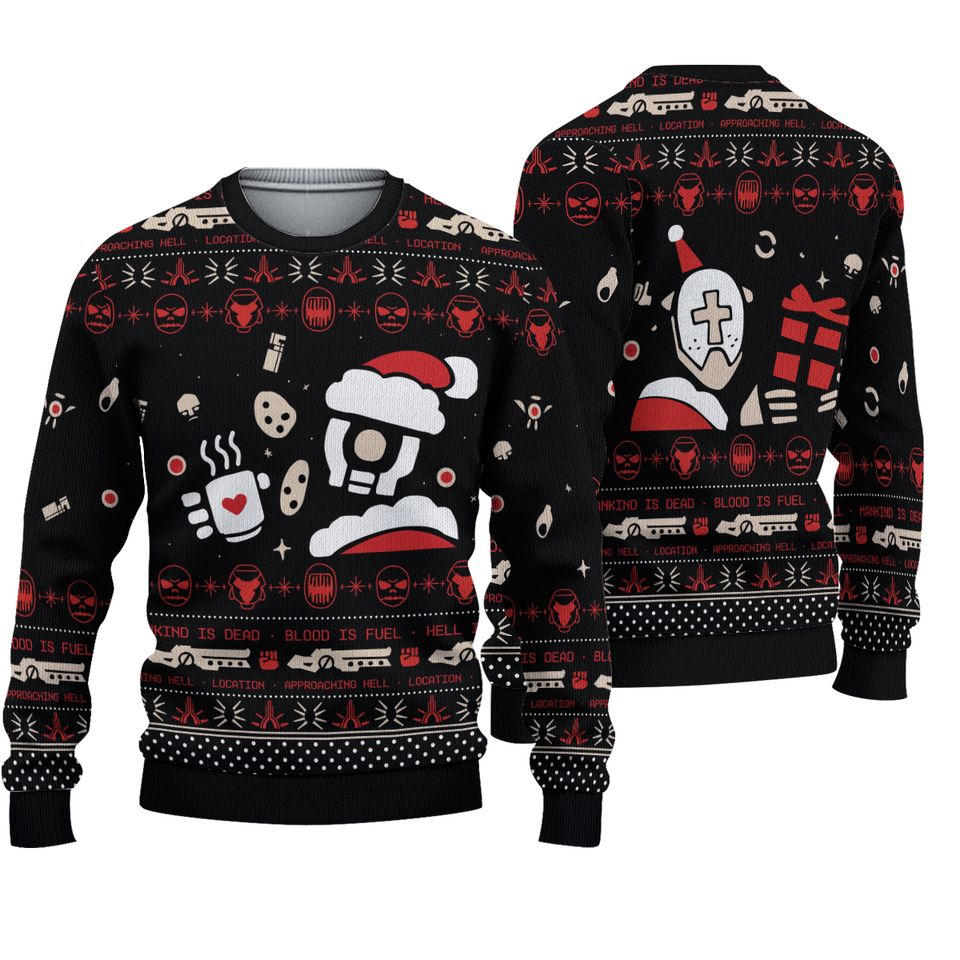 Ultrakill Holiday Ugly Sweater - Christmas Edition