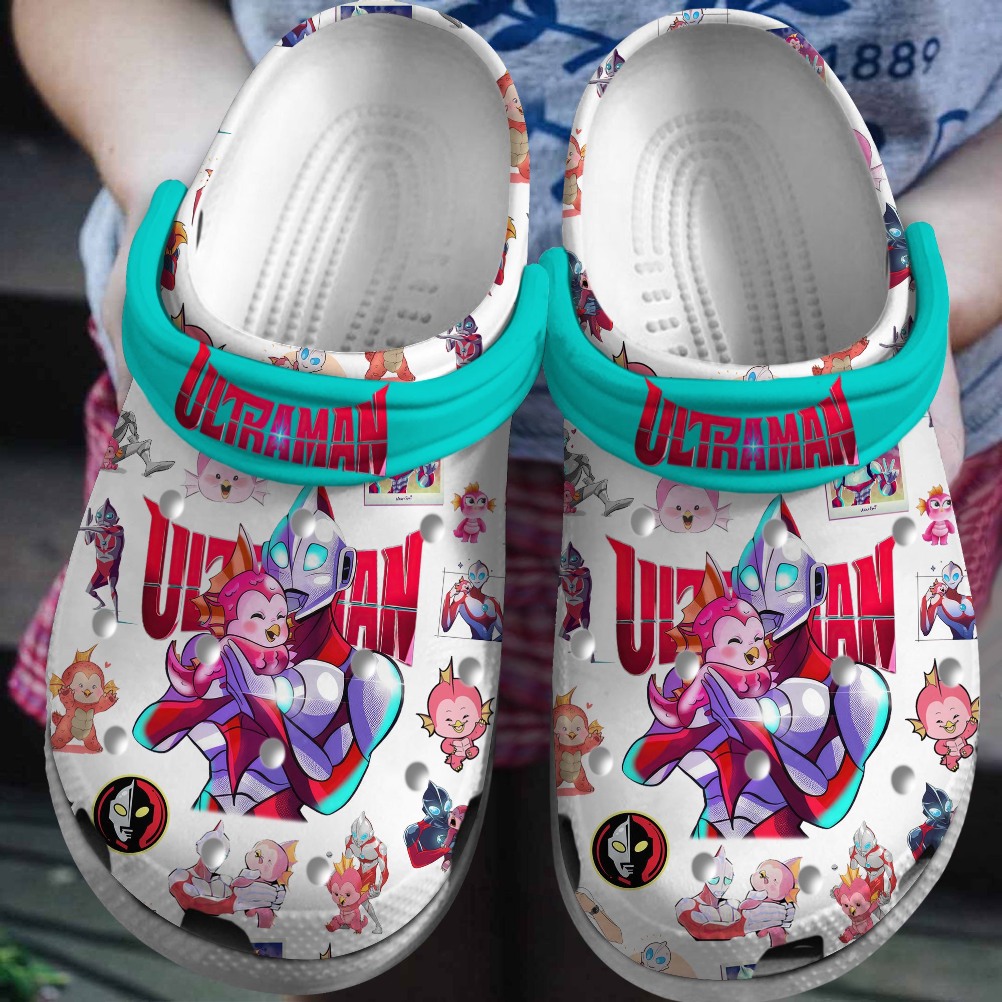 Ultraman Rising Movie Crocs Crocband Clogs Shoes Comfortable For Men Women and Kids
