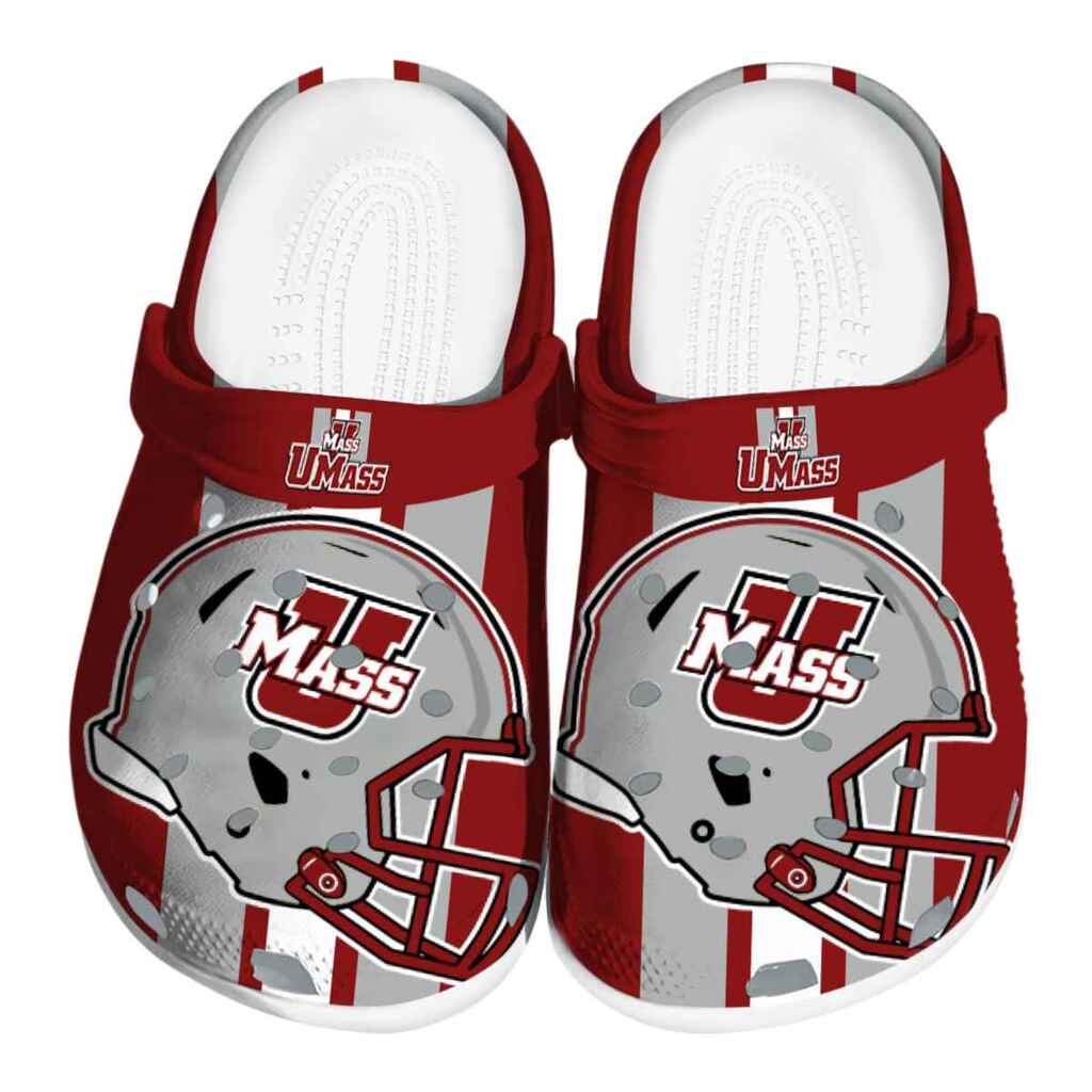 UMass Minutemen Helmet Stripes ClogTVC1801795