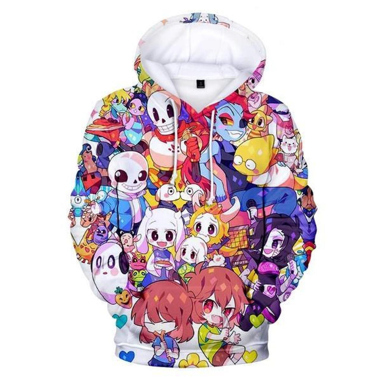 Undertale Sans 3D All Over Print Hoodie, Zip Hoodie