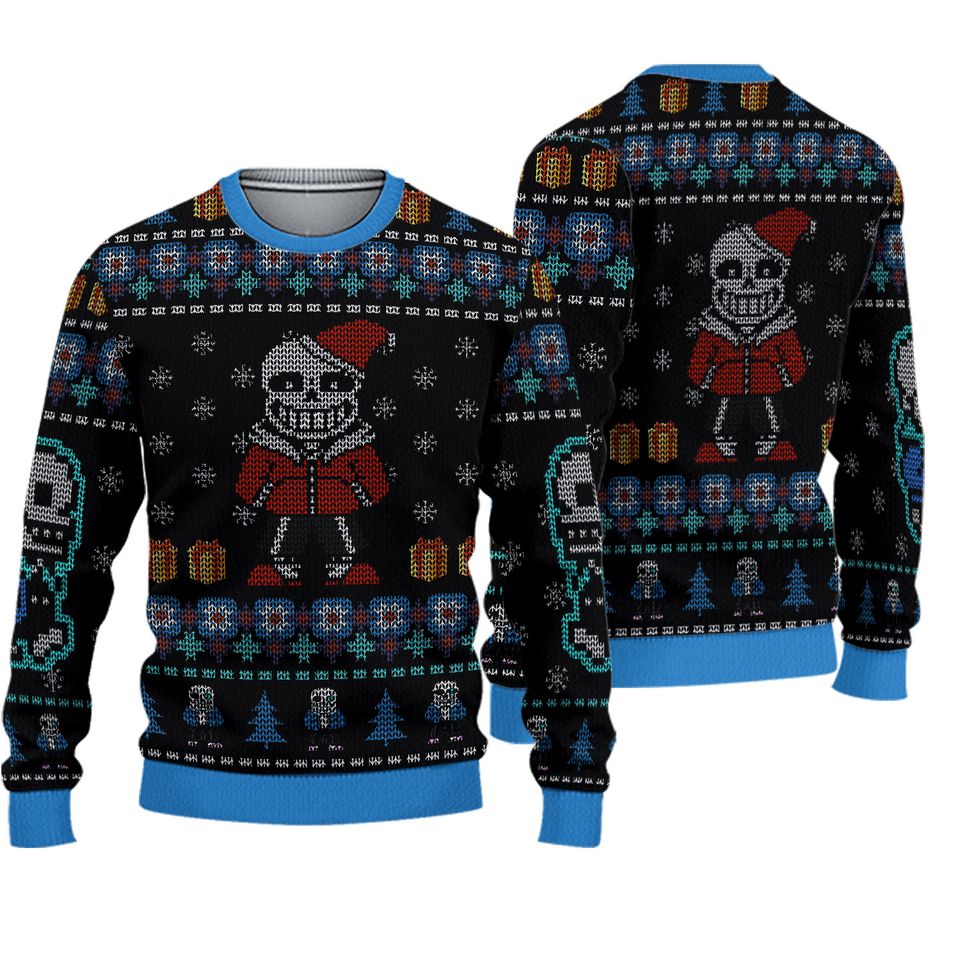 Undertale Sans Ugly Christmas Sweater