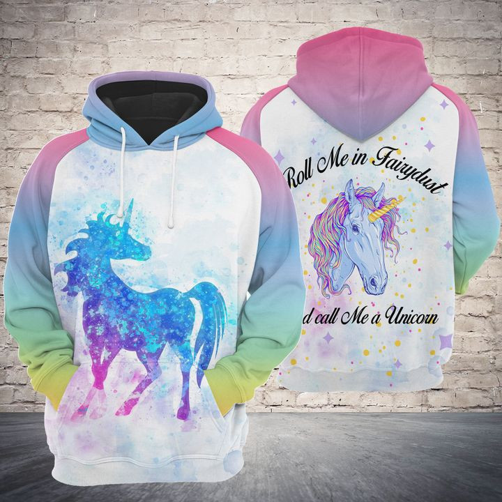 Unicorn 3D All Over Print Hoodie, Zip Hoodie