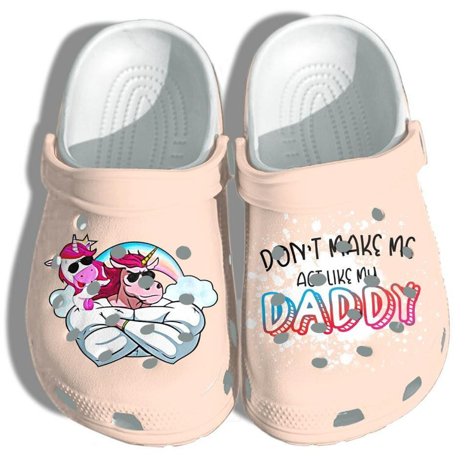 Unicorn Muscle Shoes For Daughter - Dadacorn Gifts Fathers Day 2021