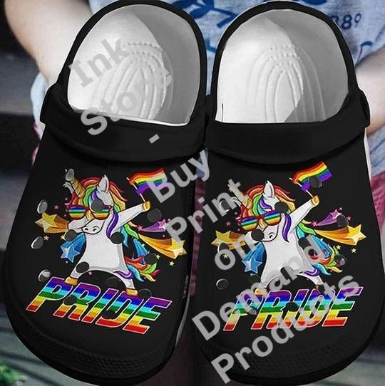 Unicorn Unisex Fashion Style Crocs Crocband Shoes Clogs Custom Name For Men Women and Kids