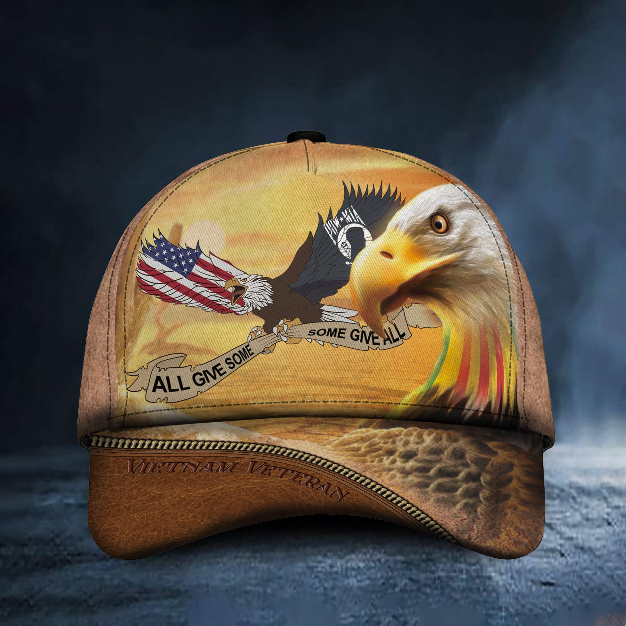 Unique Vietnam Veteran Pride Cap Trucker Hats Custom Hats Gifts For Men & Women